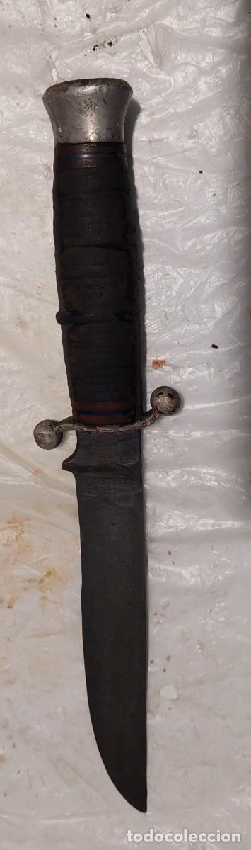 Militaria: Antiguo cuchillo de caza - Foto 2