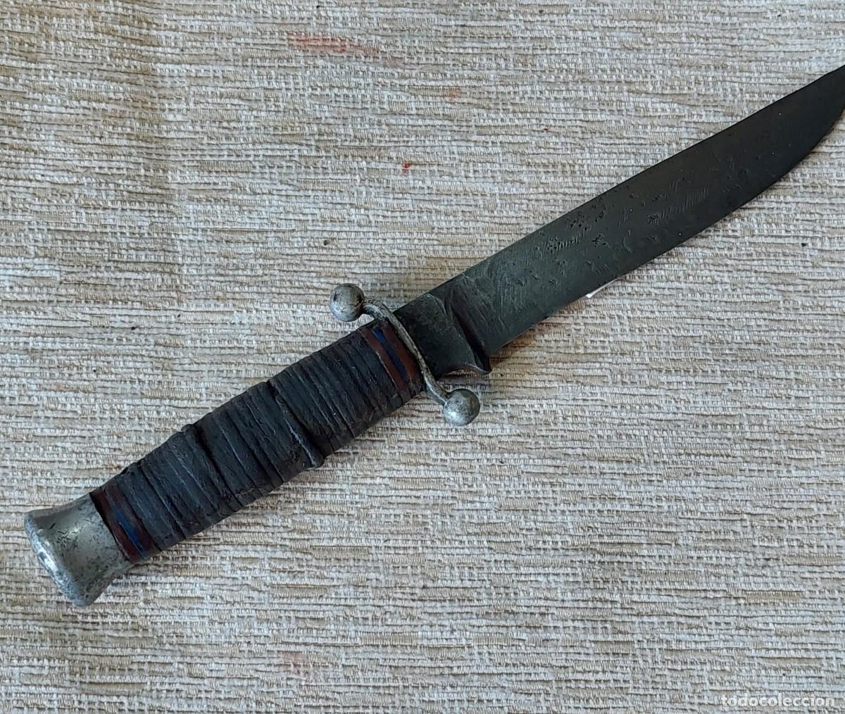 Militaria: Antiguo cuchillo de caza - Foto 1