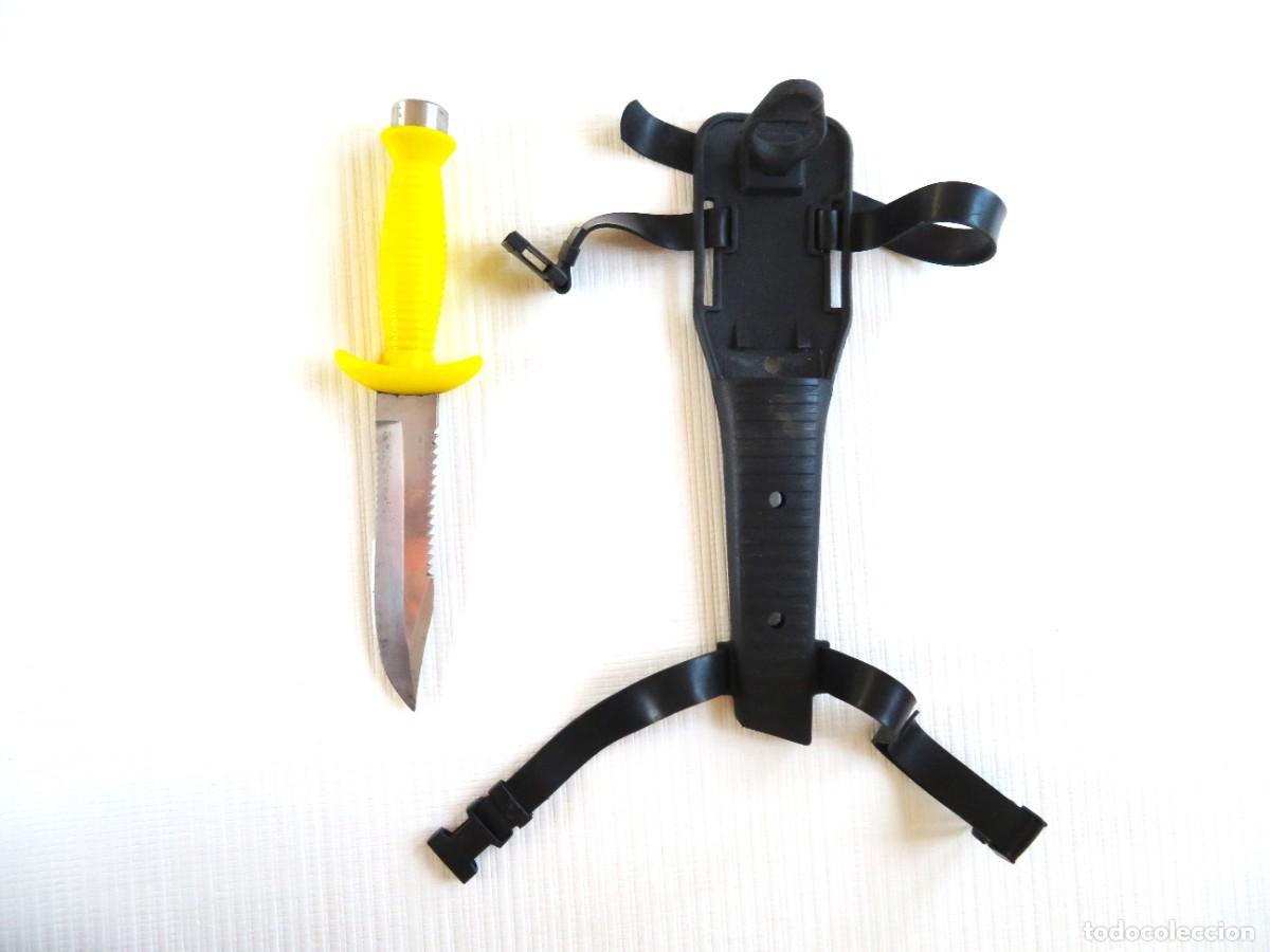 Militaria: Cuchillo de buceo con martillo Seac Sub - Foto 2