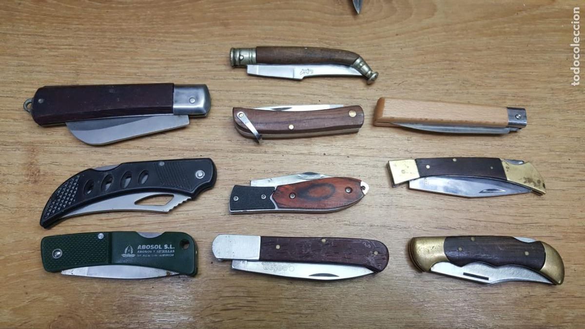 Militaria: LOTE DE 10 NAVAJAS - Foto 1