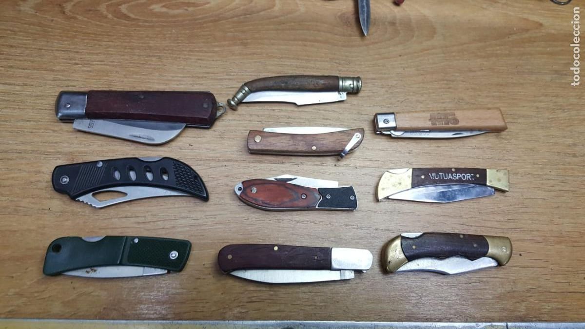 Militaria: LOTE DE 10 NAVAJAS - Foto 2