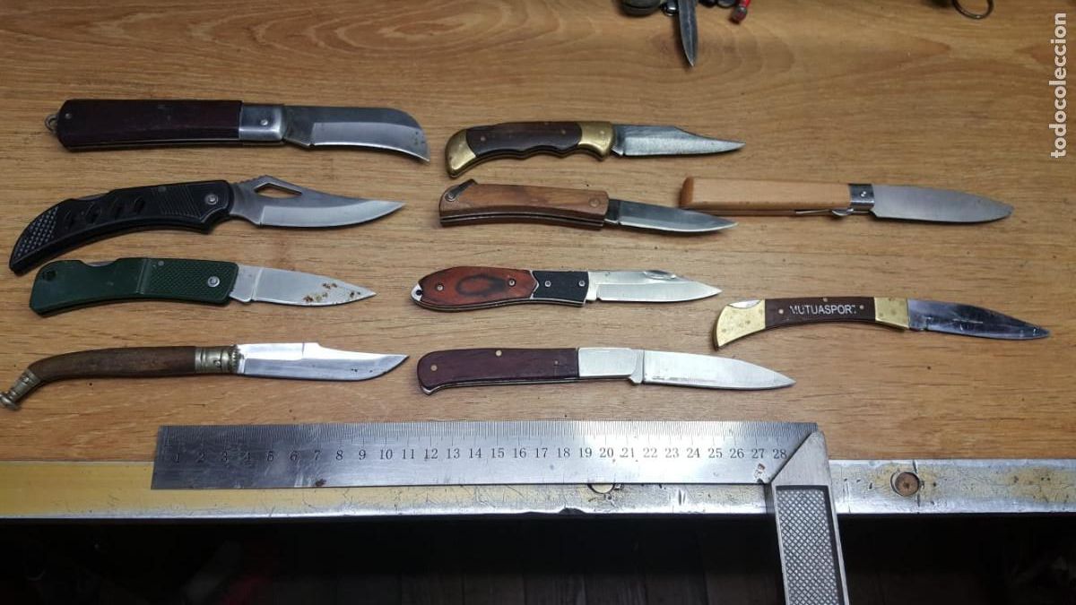 Militaria: LOTE DE 10 NAVAJAS - Foto 4