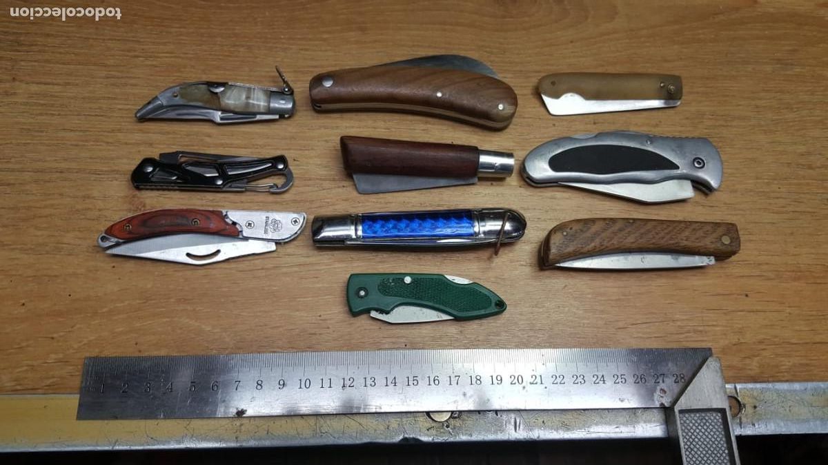 Militaria: LOTE DE 10 NAVAJAS - Foto 1