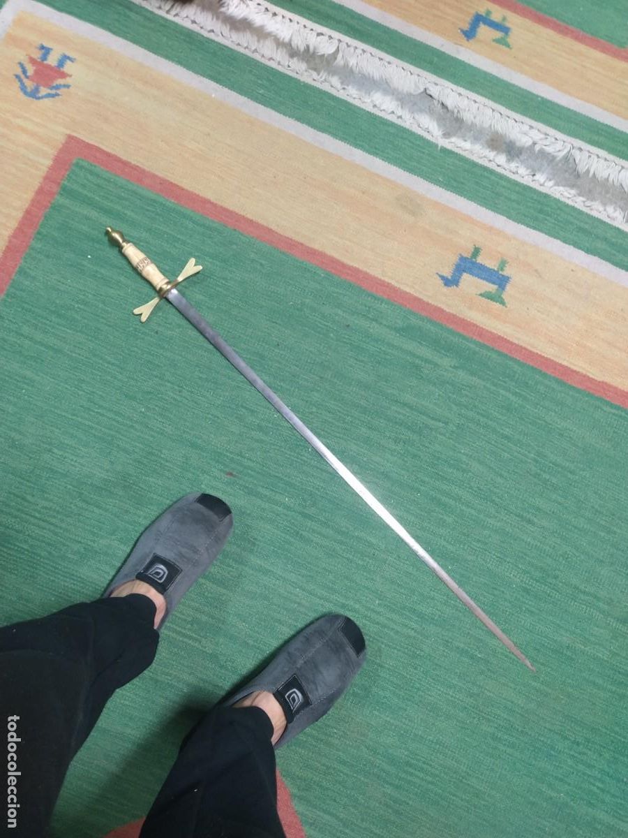 Militaria: ESPADA con guarda y remate en bronce. - Foto 7