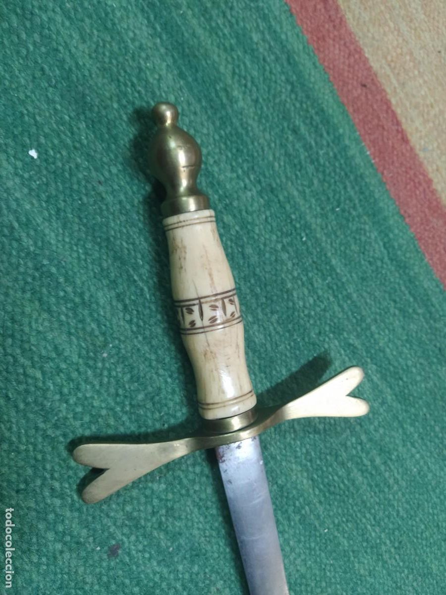 Militaria: ESPADA con guarda y remate en bronce. - Foto 9