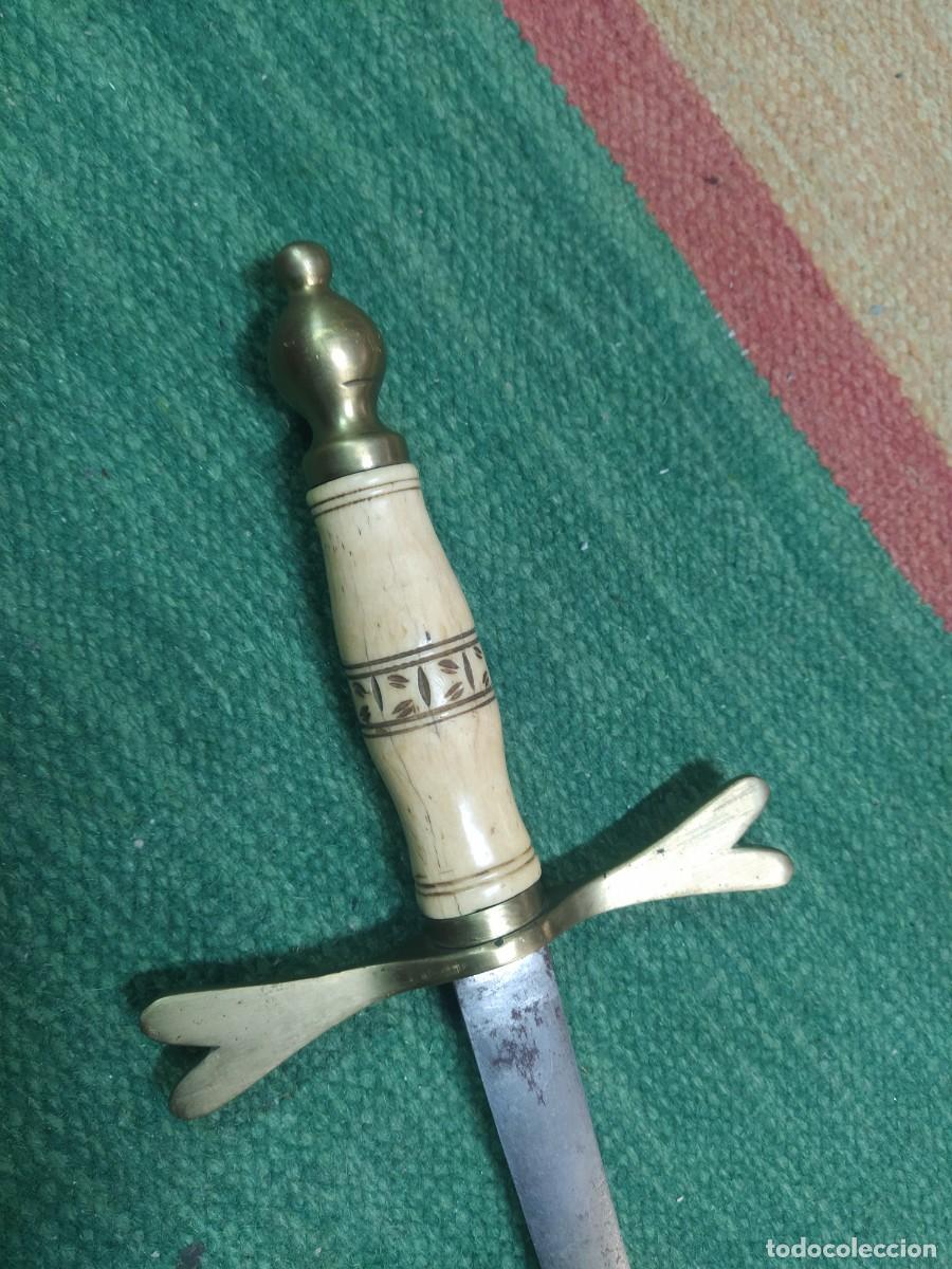 Militaria: ESPADA con guarda y remate en bronce. - Foto 10