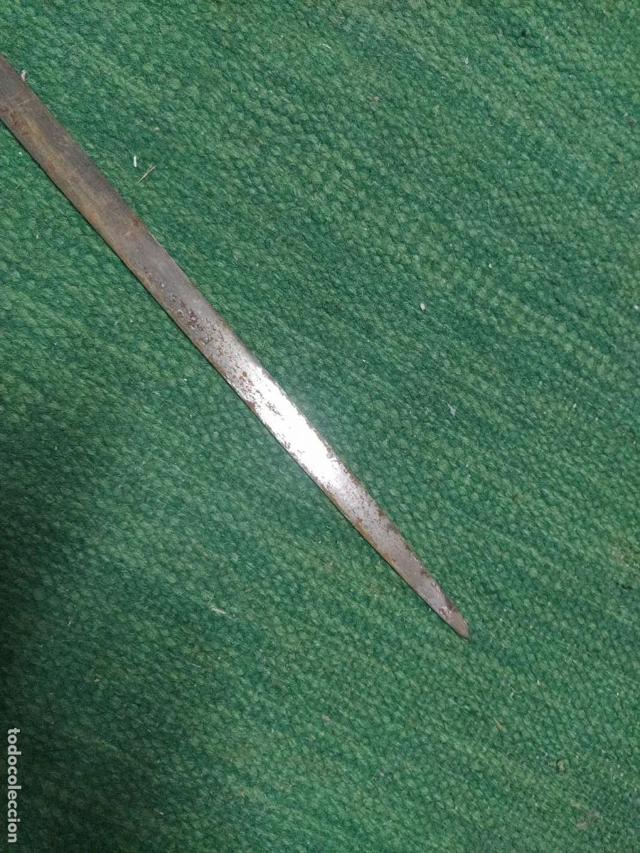 Militaria: ESPADA con guarda y remate en bronce. - Foto 12