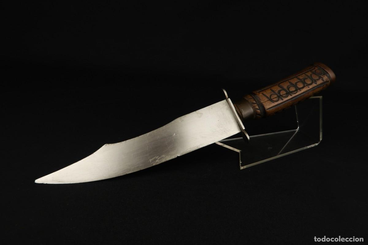 Militaria: Antiguo Cuchillo Artesanal - Foto 11