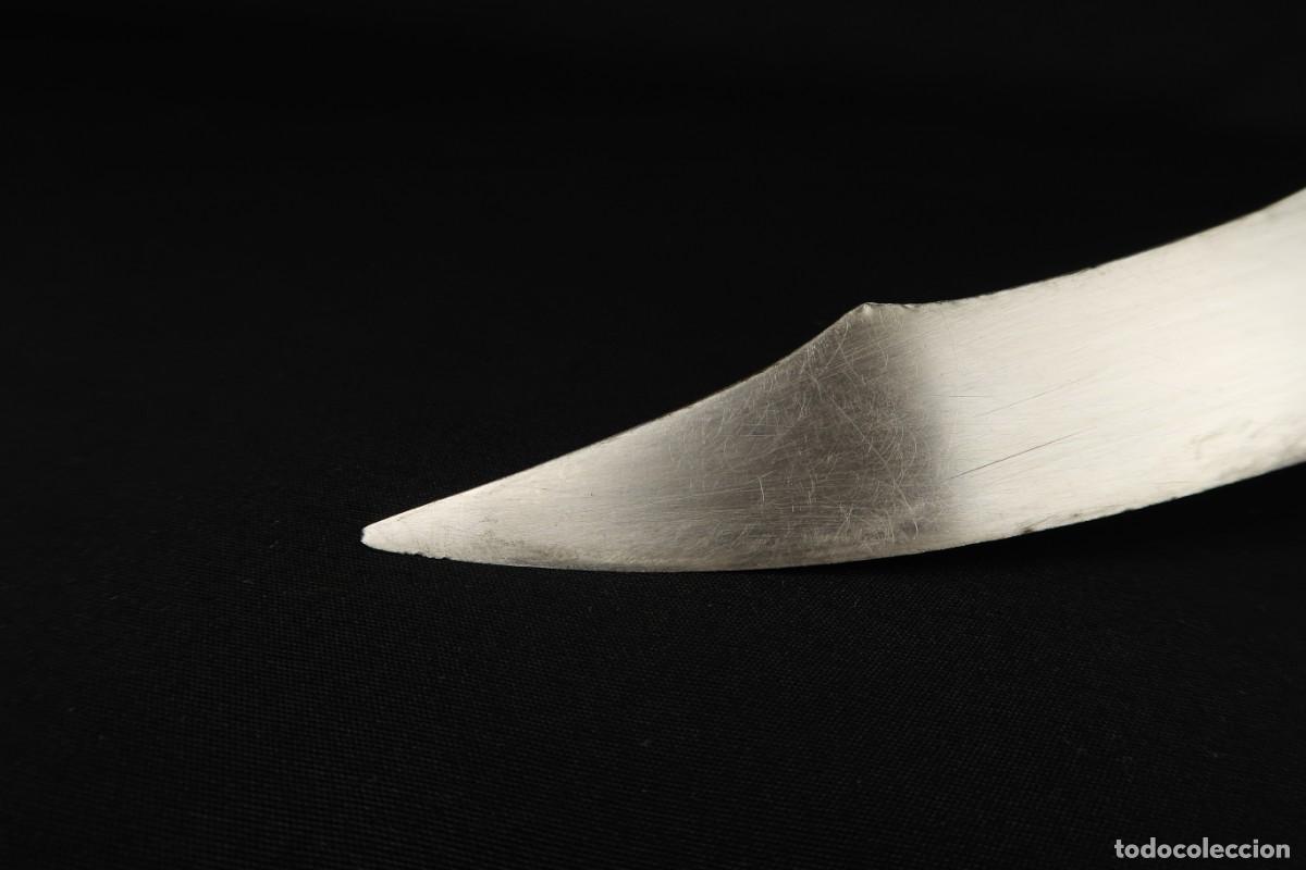 Militaria: Antiguo Cuchillo Artesanal - Foto 12