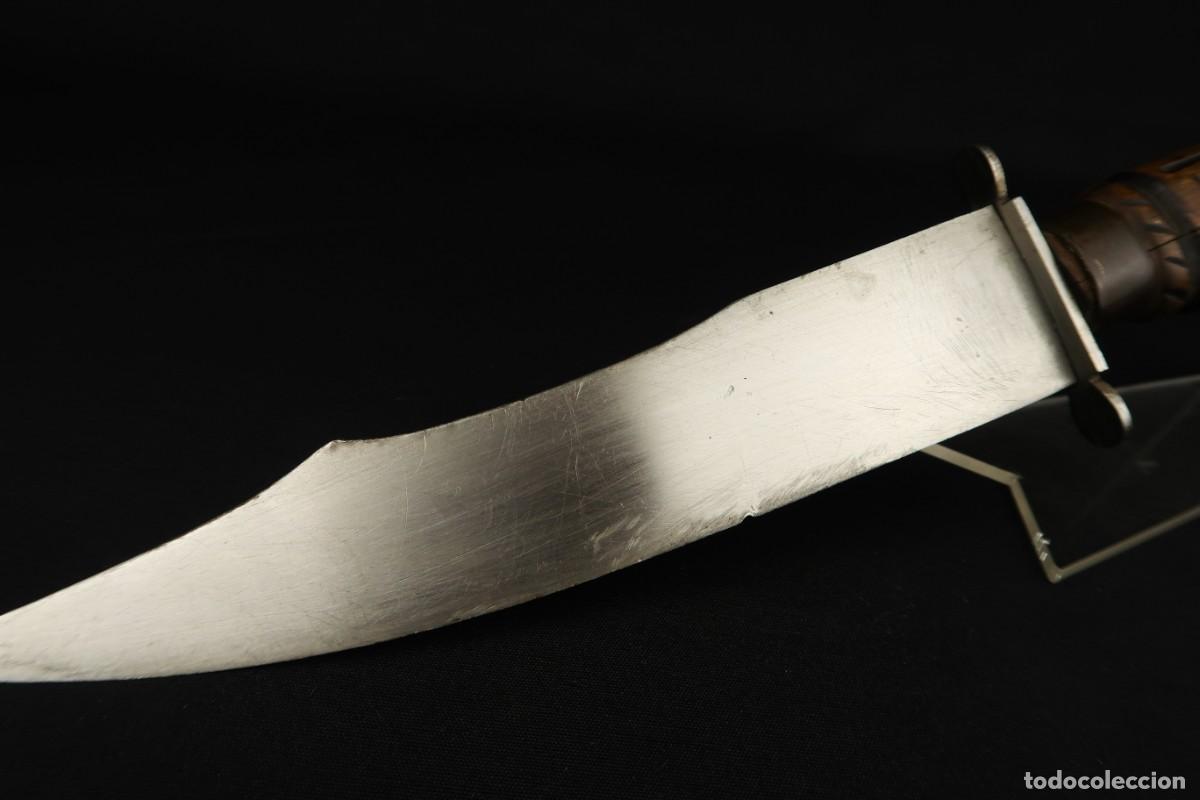 Militaria: Antiguo Cuchillo Artesanal - Foto 13