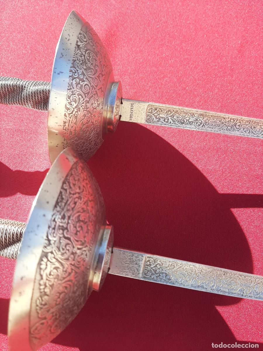Militaria: Espadas de esgrima Solingen - Foto 3