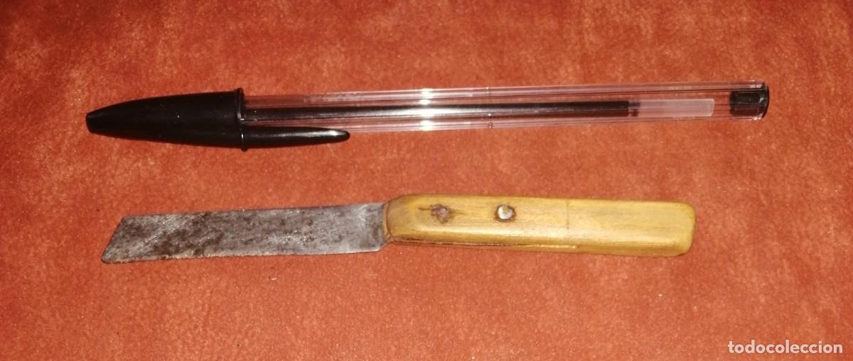 Military Antiques: ANTIGUO CUCHILLO CORTAR TABACO. .ENVIO CERTIFICADO INCLUIDO.