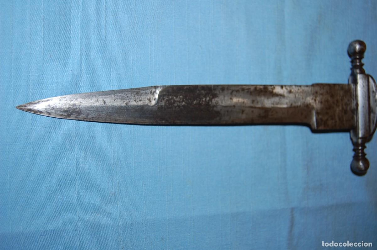 Militaria: ORIGINAL DAGA ANTIGUA - Foto 7