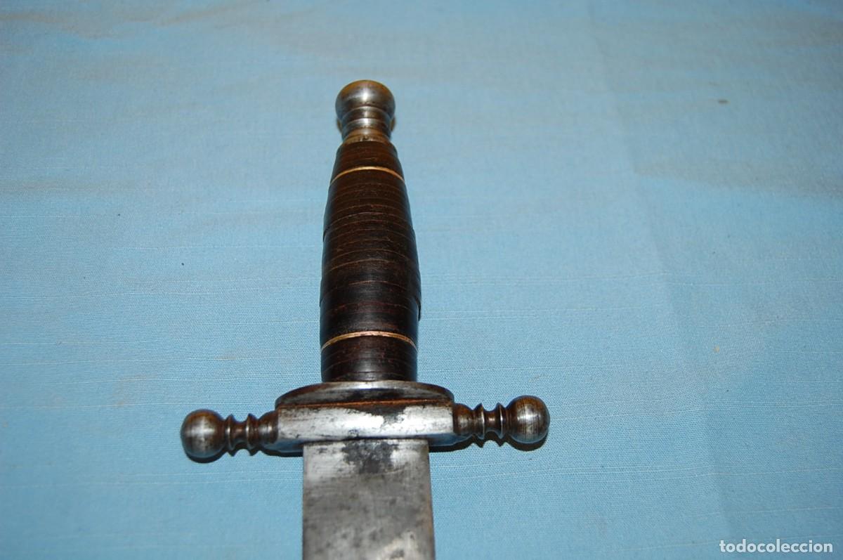 Militaria: ORIGINAL DAGA ANTIGUA - Foto 8