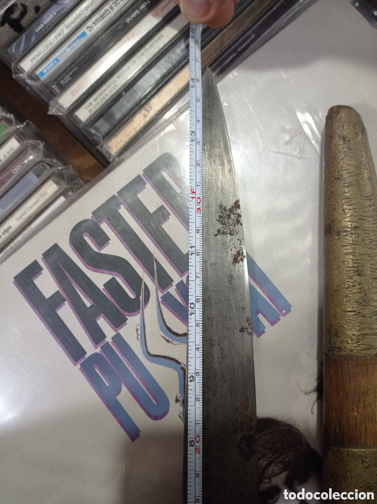 Militaria: Cuchillo vintage de colecci&oacute;n - Foto 2
