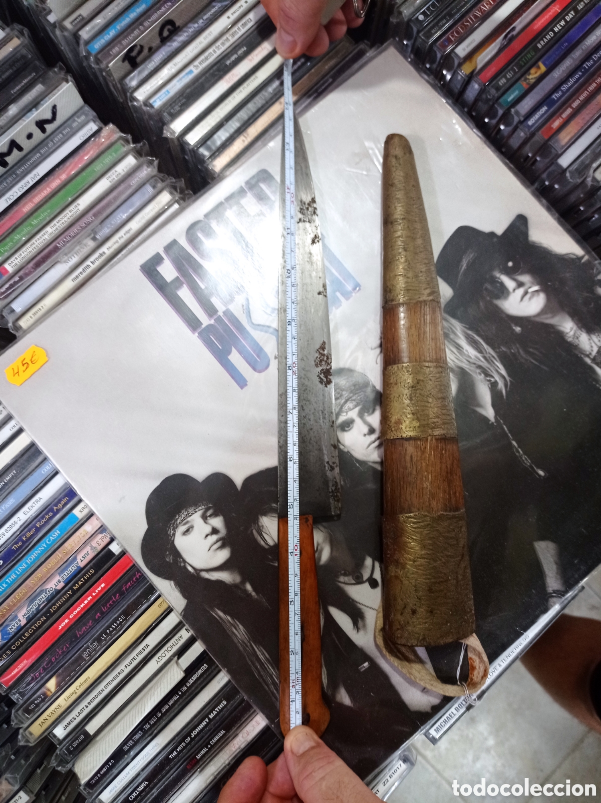Militaria: Cuchillo vintage de colecci&oacute;n - Foto 3