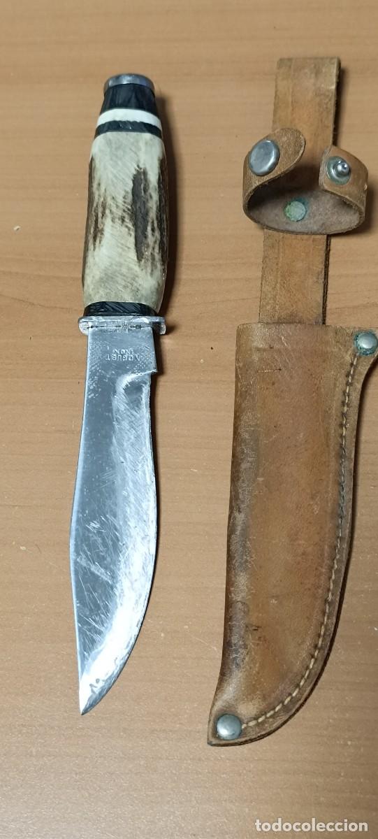 Militaria: ANTIGUO CUCHILLO NOGUET - Foto 2