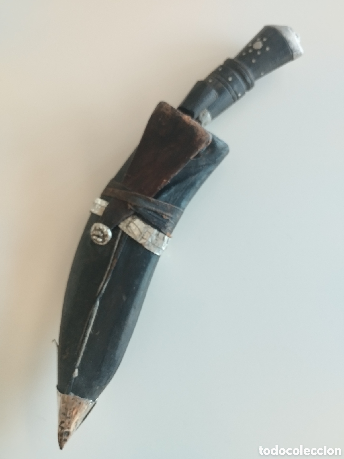 Militaria: antiguo cuchillo KUKRI - Foto 3