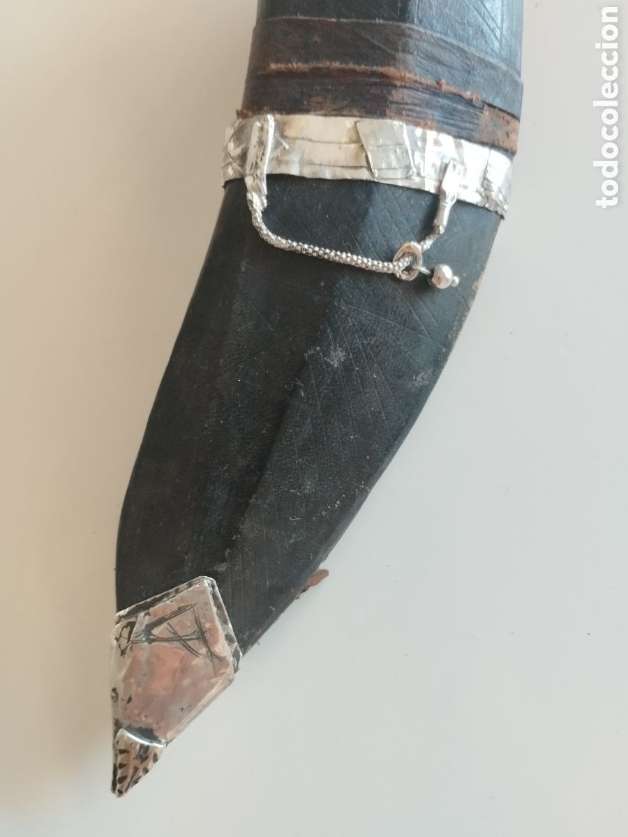 Militaria: antiguo cuchillo KUKRI - Foto 6