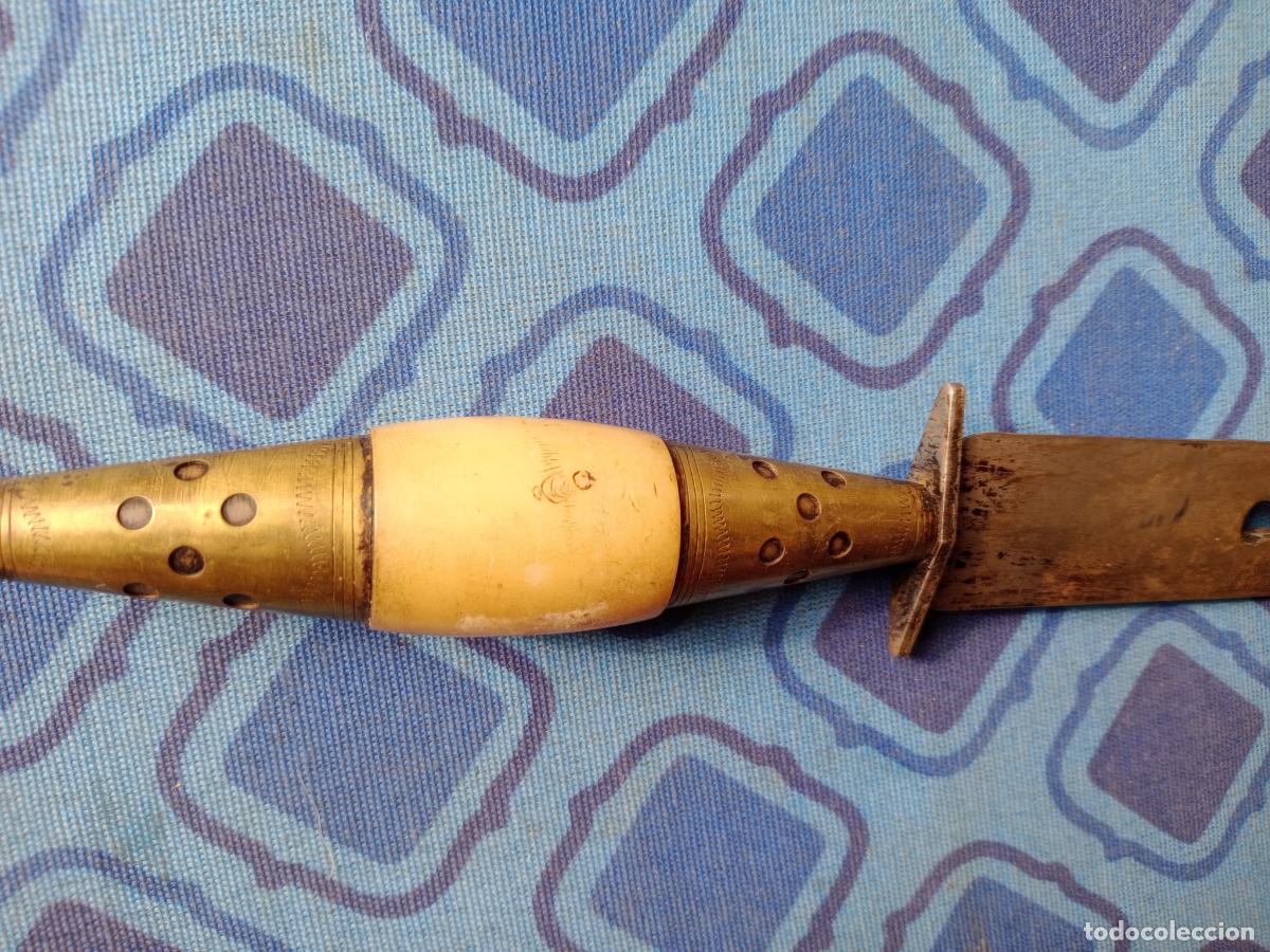 Militaria: Cuchillo o pu&ntilde;al de Albacete - Foto 2