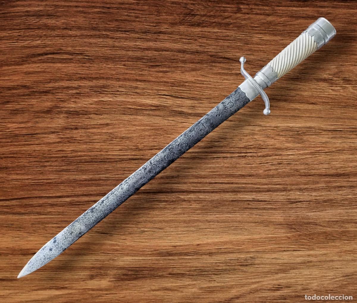 Militaria: Antiguo cuchillo de gaucho - Foto 1