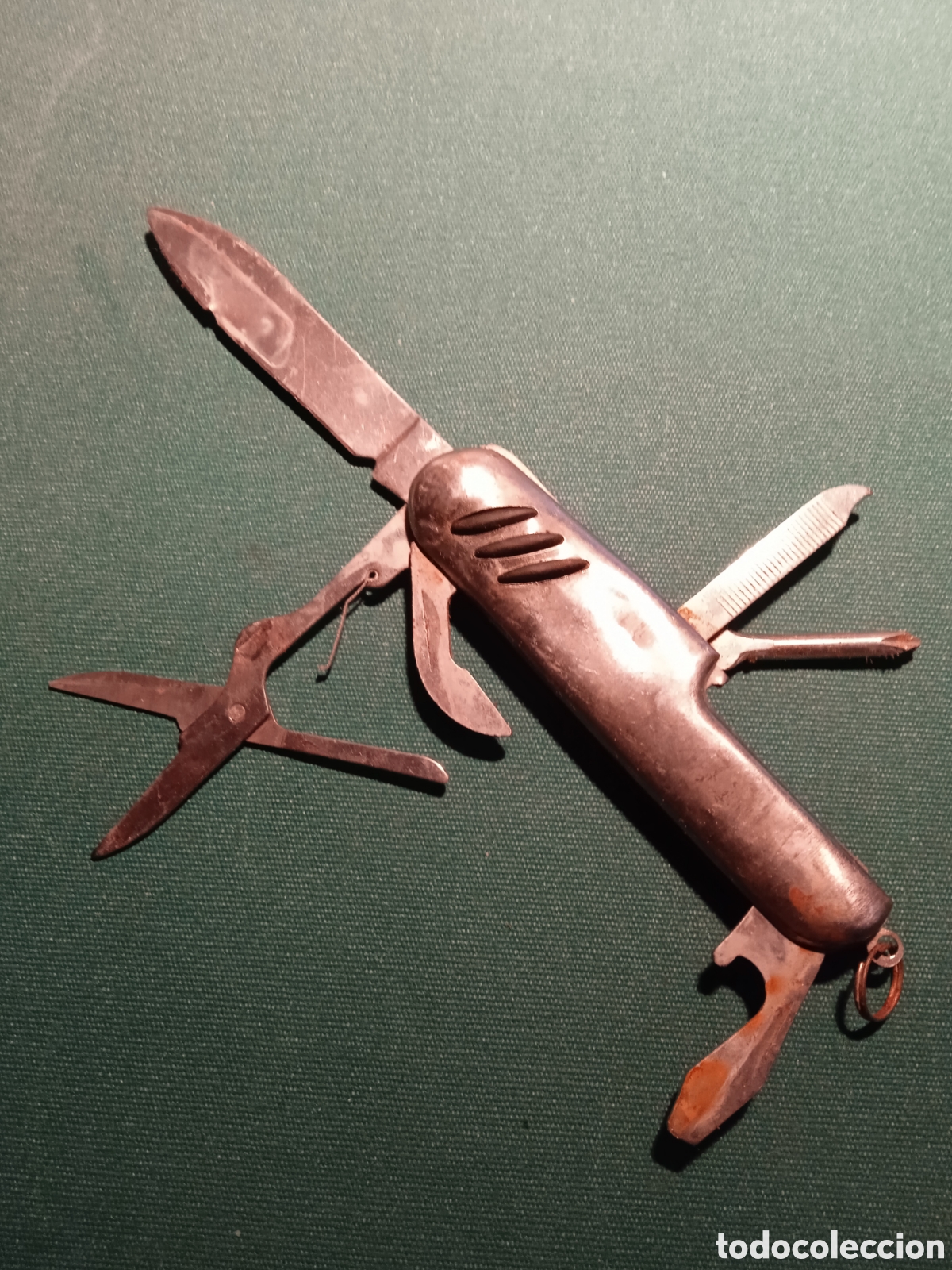 Militaria: NAVAJA MULTIUSOS DEFECTUOSA - Foto 1