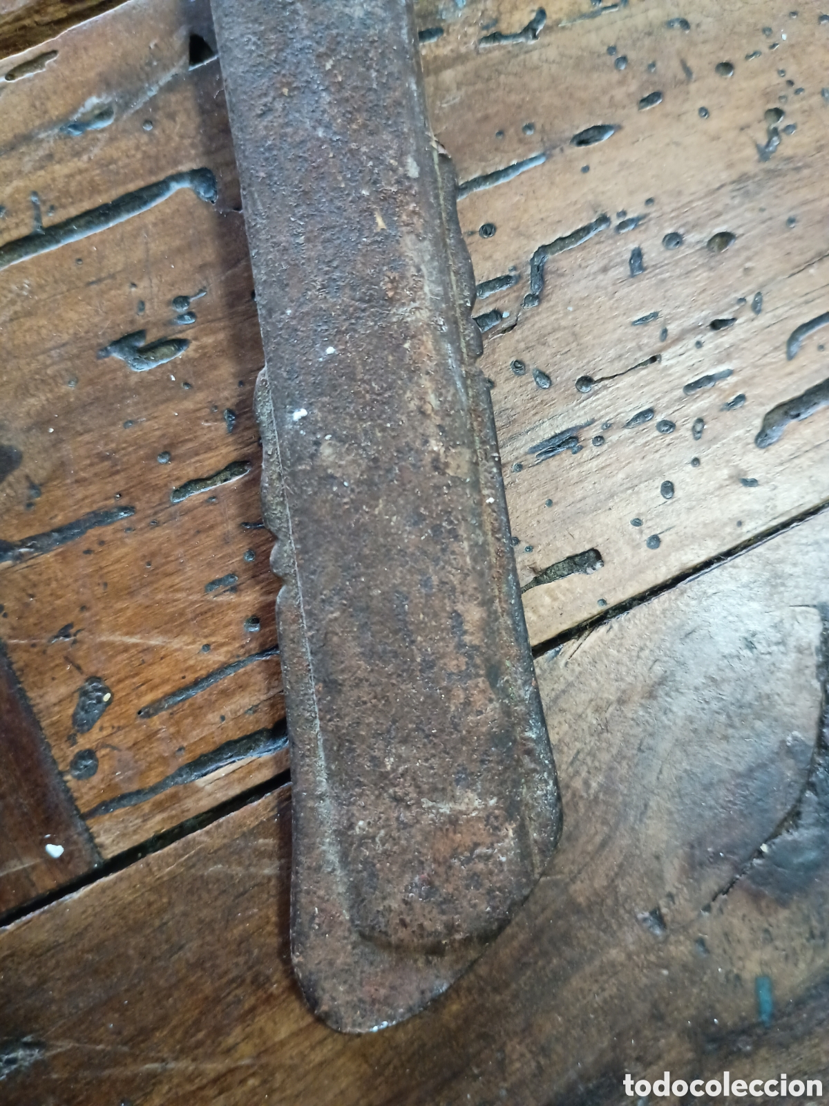 Militaria: Espada metal madera y bronce - Foto 6