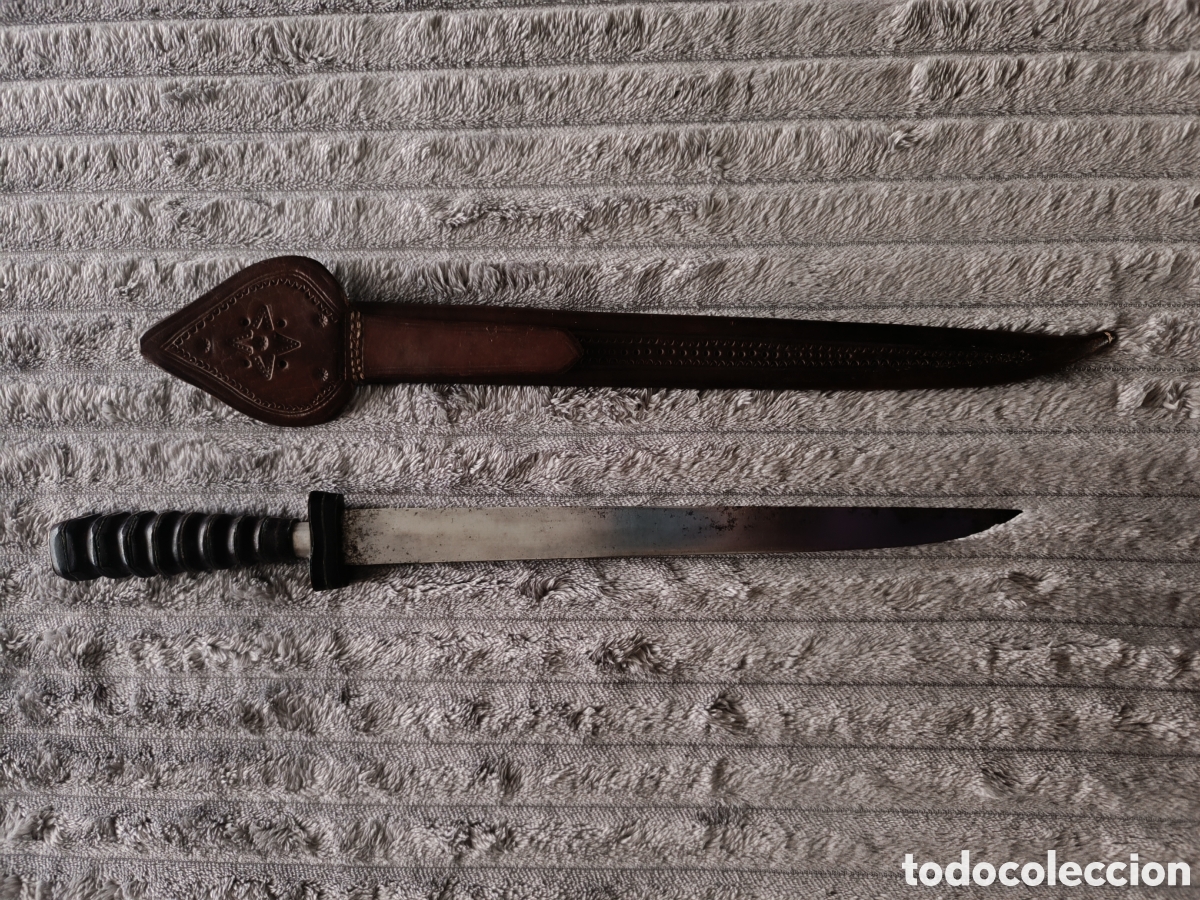 Militaria: PU&Ntilde;AL CON FUNDA DE PIEL - Foto 4