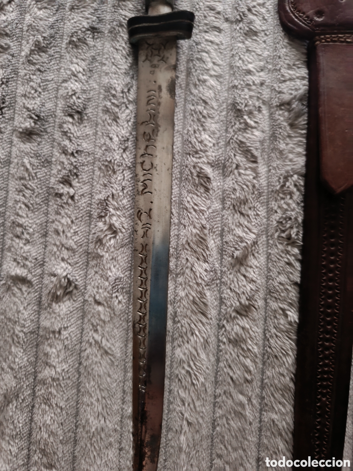 Militaria: PU&Ntilde;AL CON FUNDA DE PIEL - Foto 6