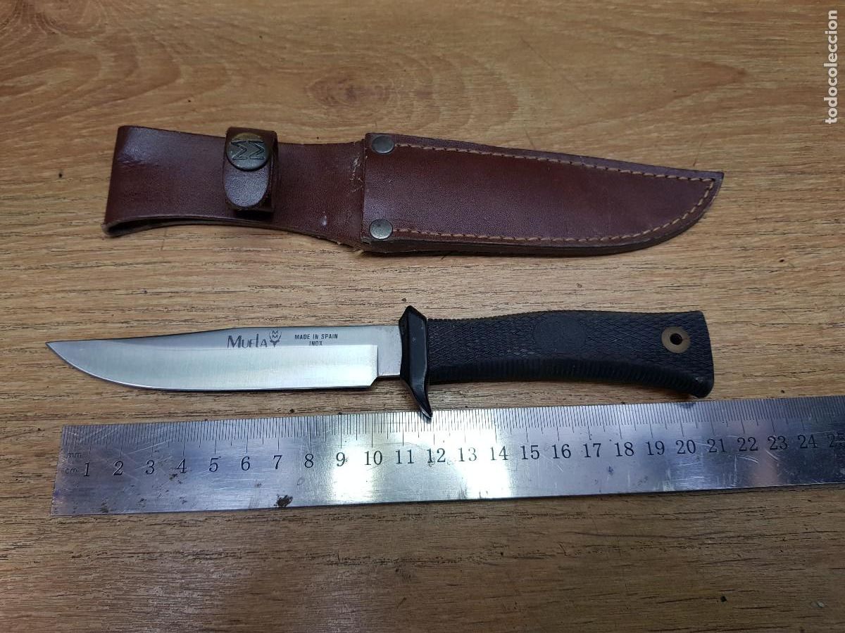 Militaria: CUCHILLO MUELA-CON FUNDA - Foto 6