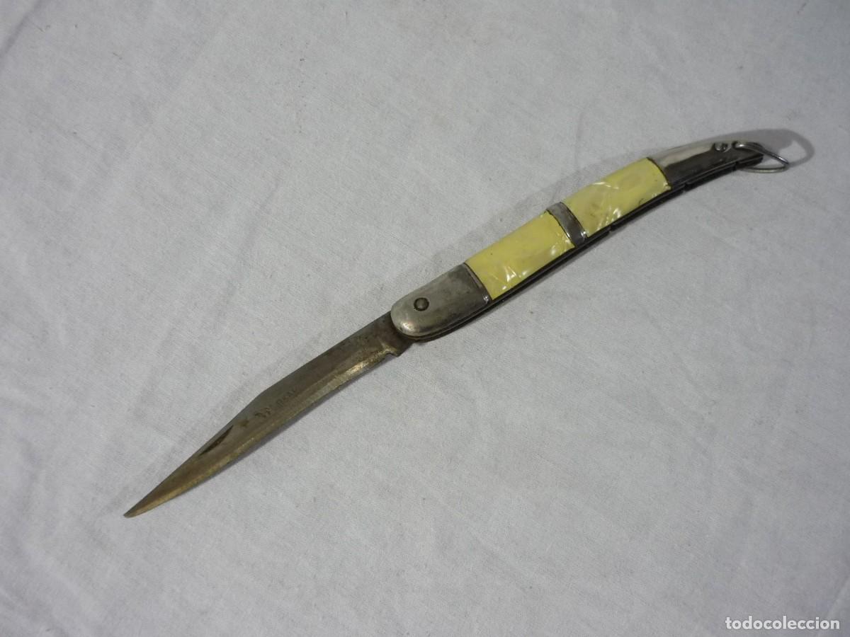 Militaria: Navaja Okapi con mango simil n&aacute;car - Foto 4
