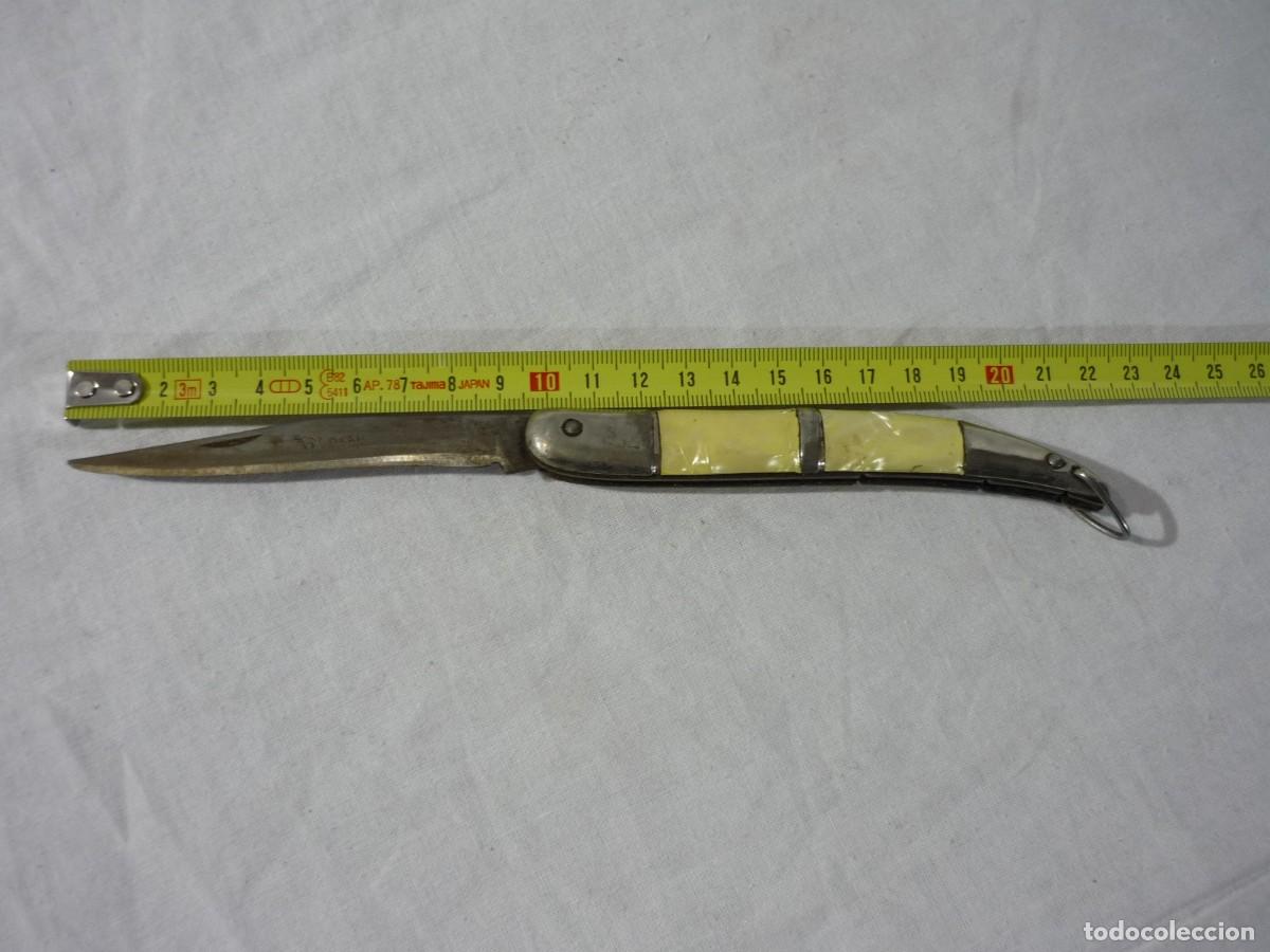 Militaria: Navaja Okapi con mango simil n&aacute;car - Foto 5