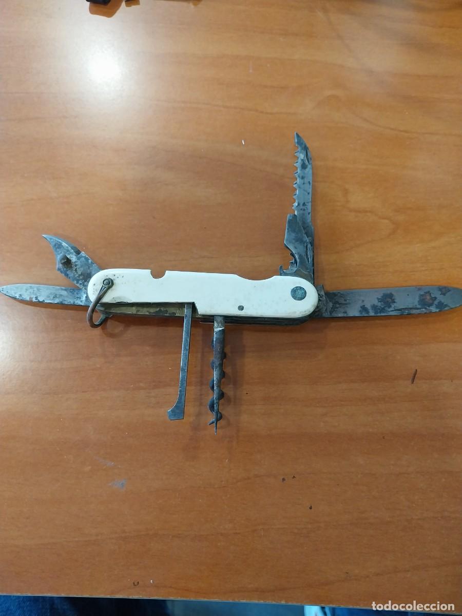 Militaria: Antigua navaja multiusos - Foto 2