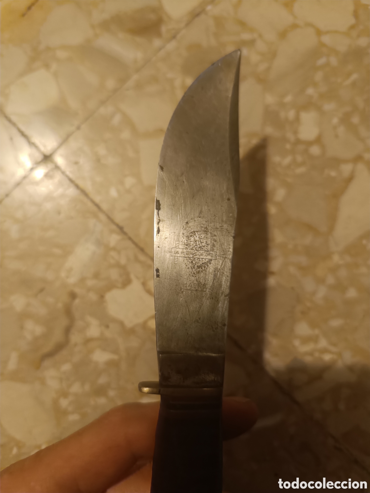 Militaria: CUCHILLO DE CAZA LA FLECHA DE ORO - Foto 6