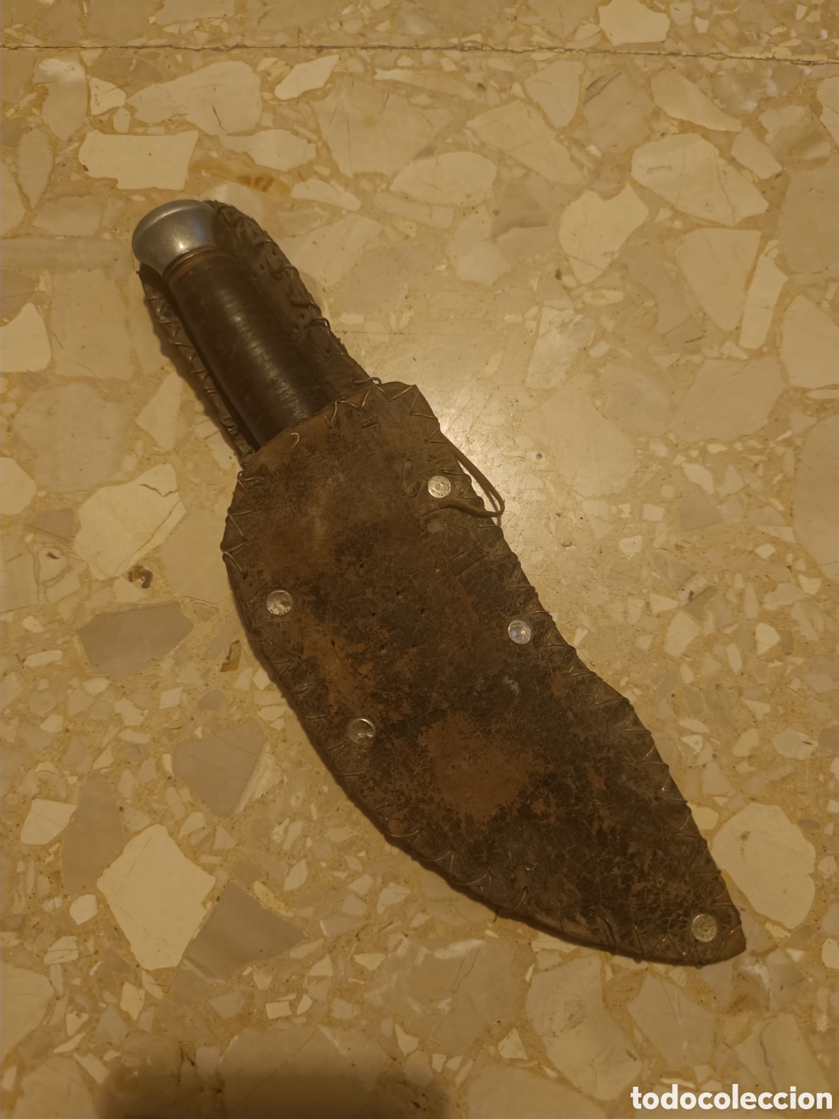 Militaria: CUCHILLO DE CAZA LA FLECHA DE ORO - Foto 1