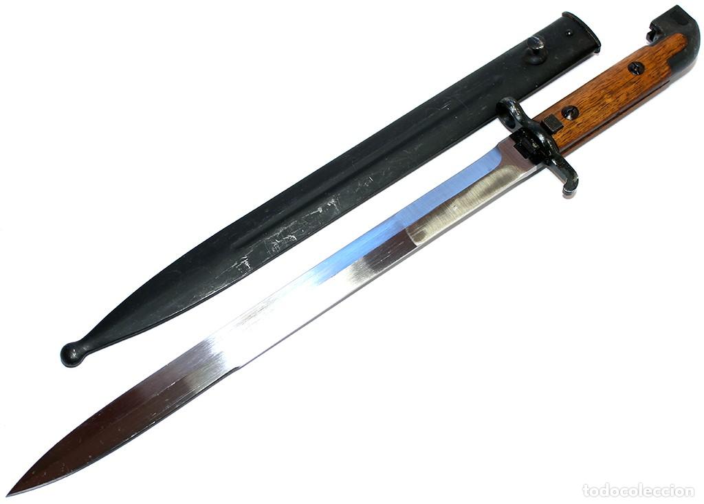 Militaria: ORIGINAL Swedish bayonet M 1914 W/Scabbard bayoneta sueca