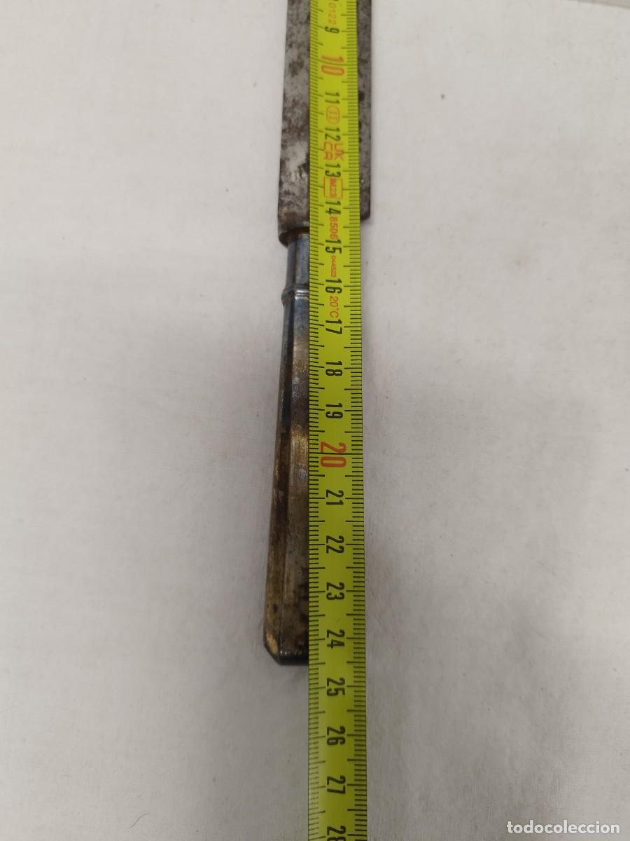 Militaria: Antiguo cuchillo catal&aacute;n, marcado Castells. - Foto 5