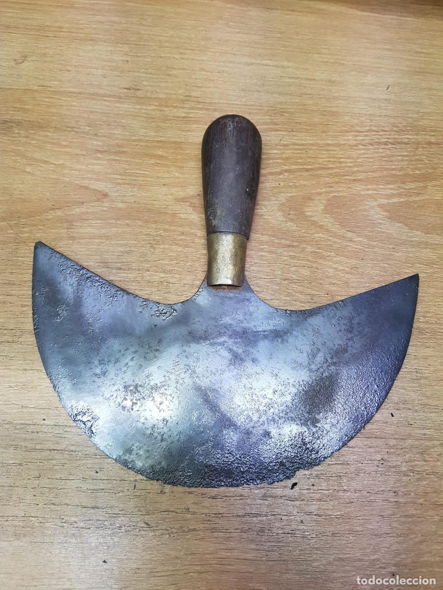 Militaria: ANTIGUO CUCHILLO TAJADERA - Foto 3