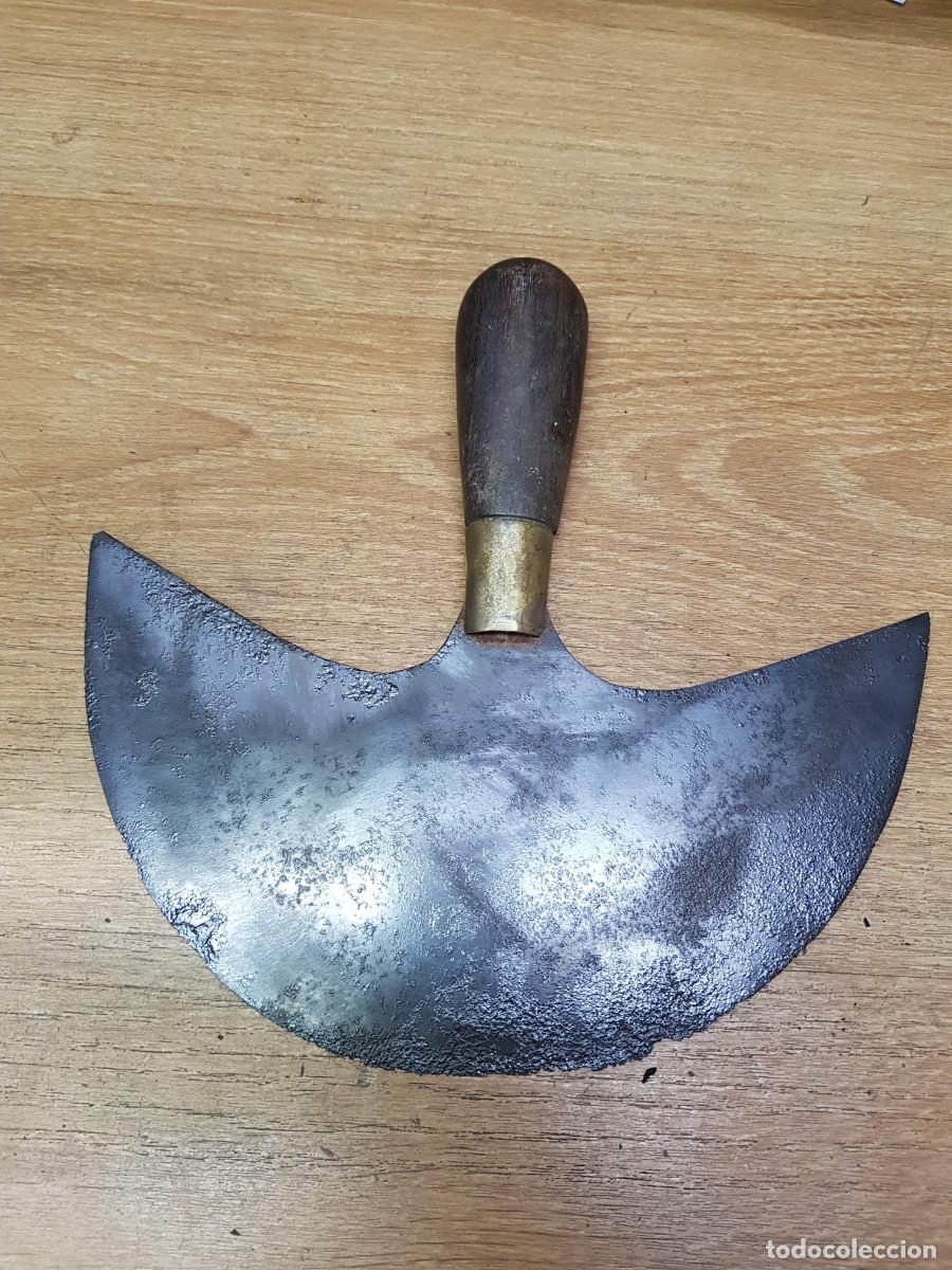 Militaria: ANTIGUO CUCHILLO TAJADERA - Foto 4