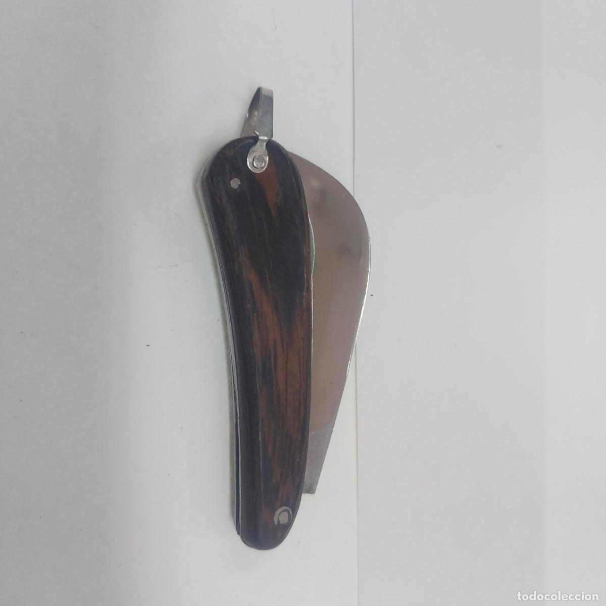 Militaria: ANTIGUA NAVAJA CURVADA - Foto 1