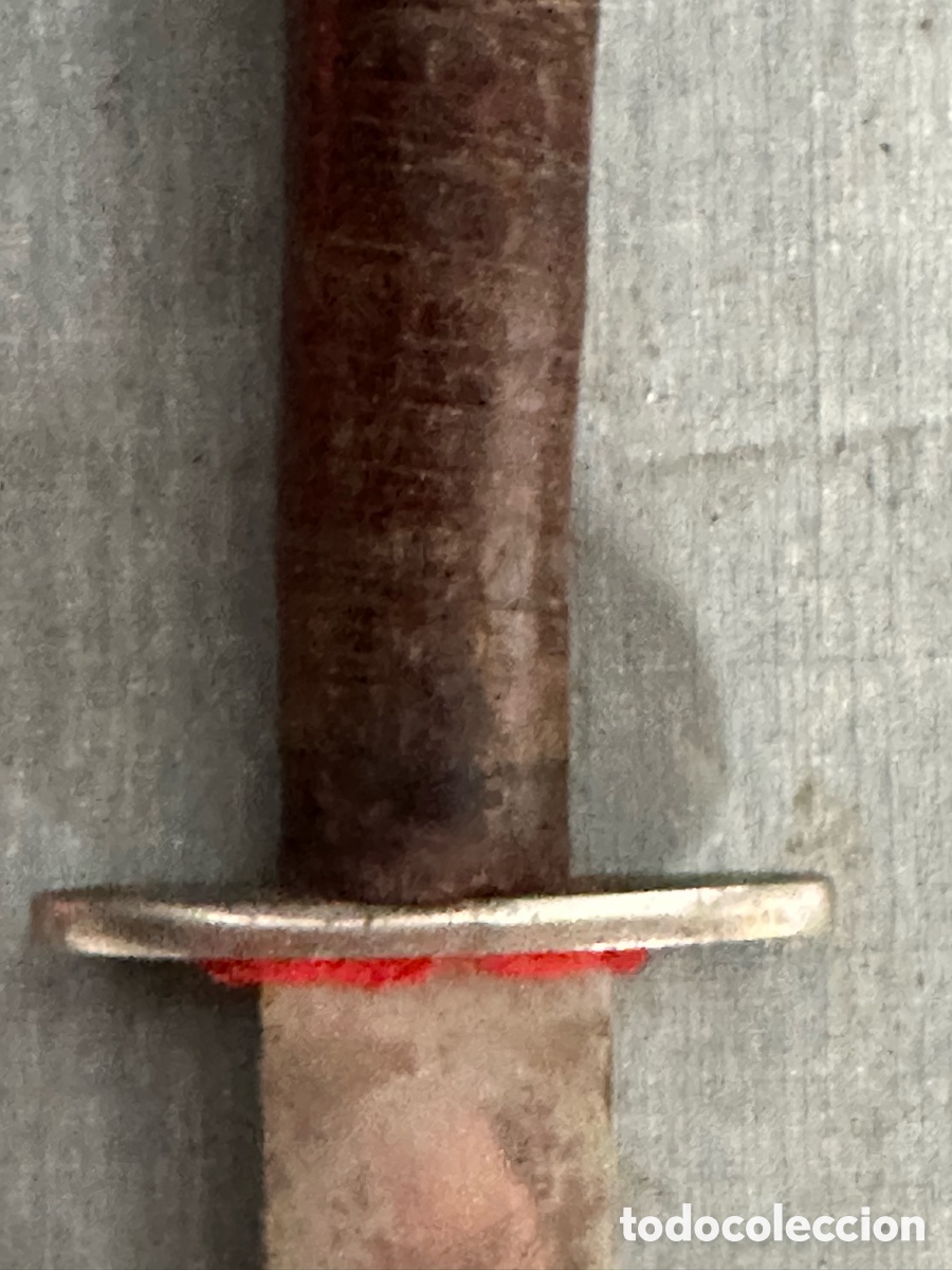 Militaria: Cuchillo antiguo daga - Foto 5
