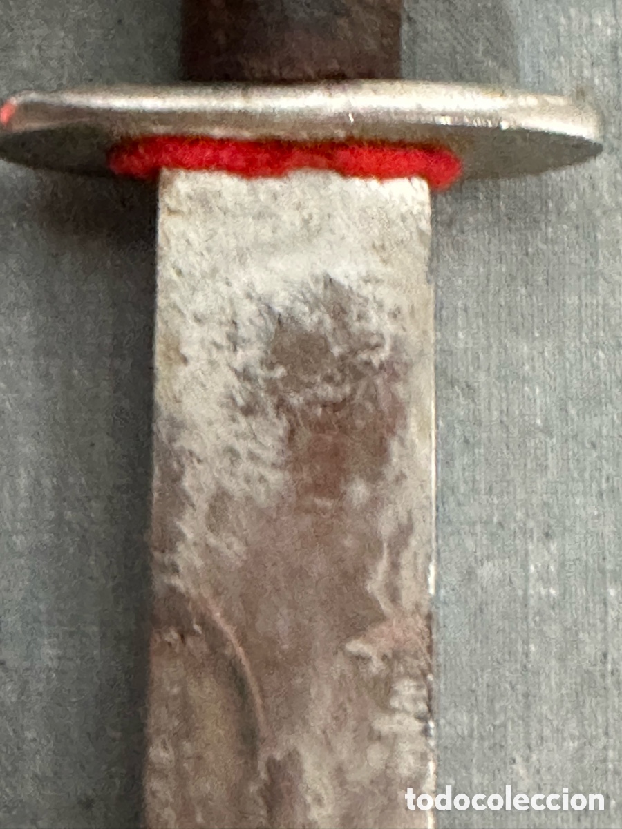 Militaria: Cuchillo antiguo daga - Foto 6