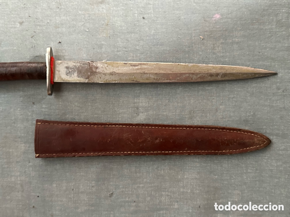 Militaria: Cuchillo antiguo daga - Foto 14