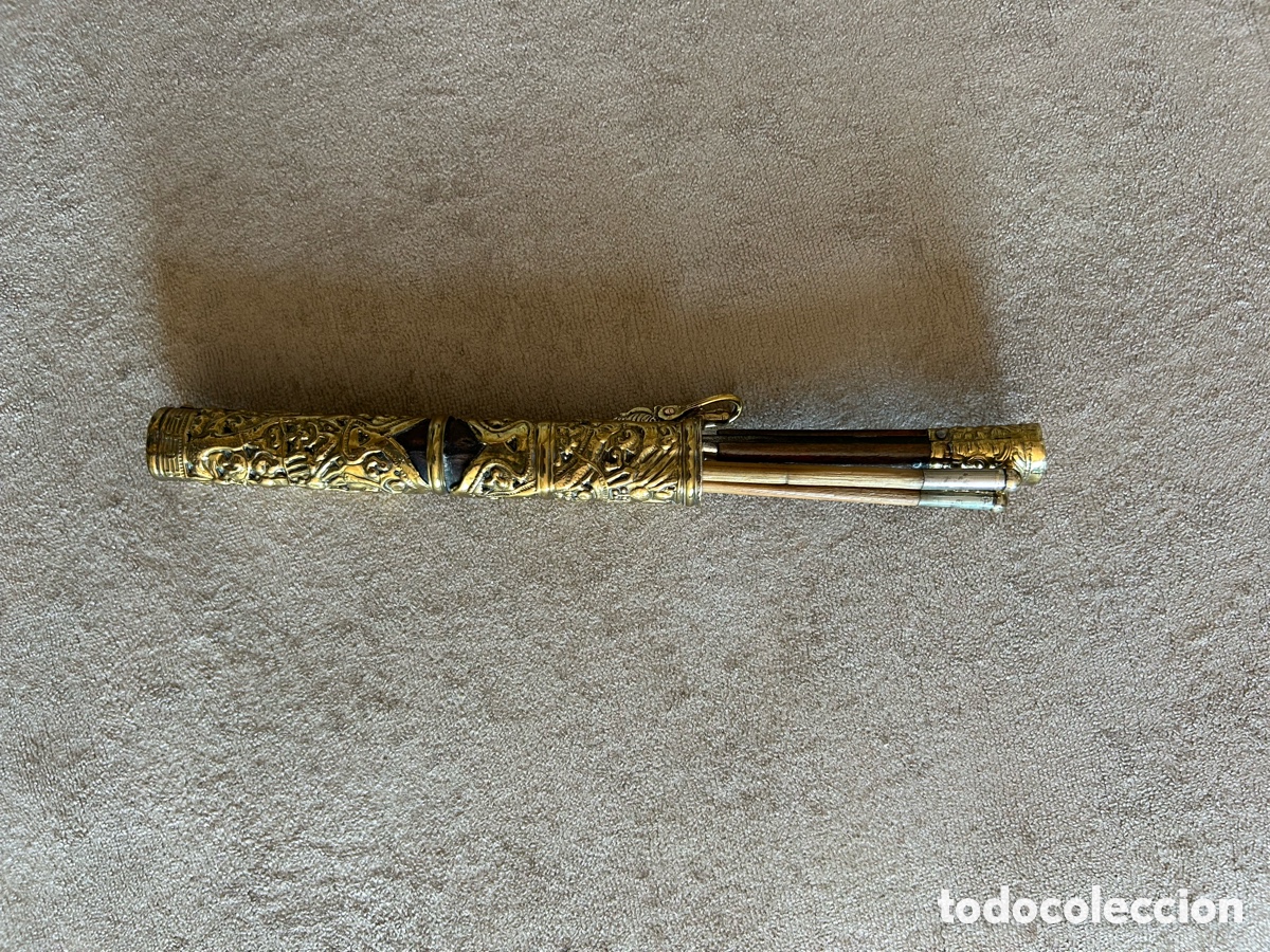 Militaria: Cuchillo con palillos chinos - Foto 3