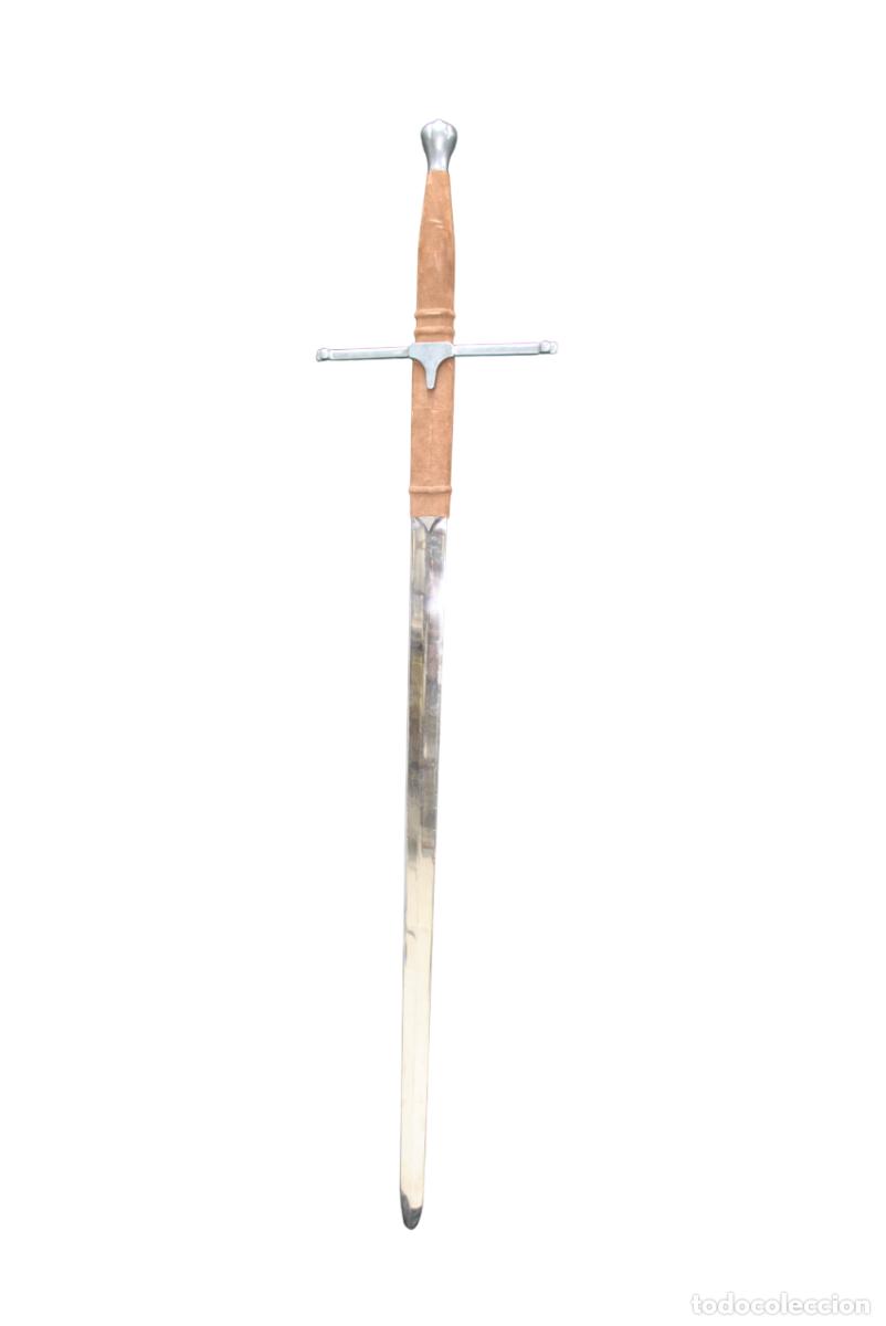 Militaria: ESPADA FORRADA EN GAMUZA - Foto 1