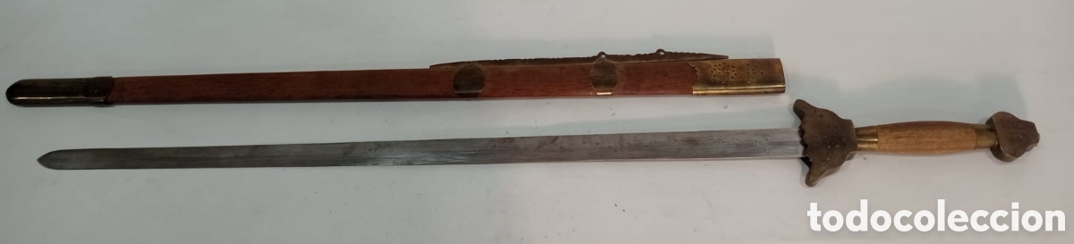 Militaria: Espada china con marcajes - Foto 3