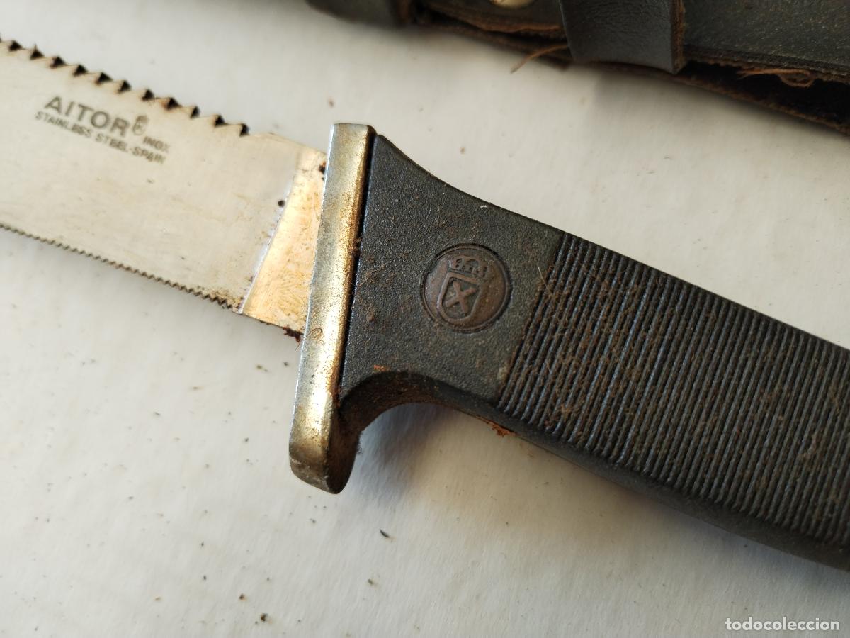 Militaria: Cuchillo Aitor Black Scout - Foto 5
