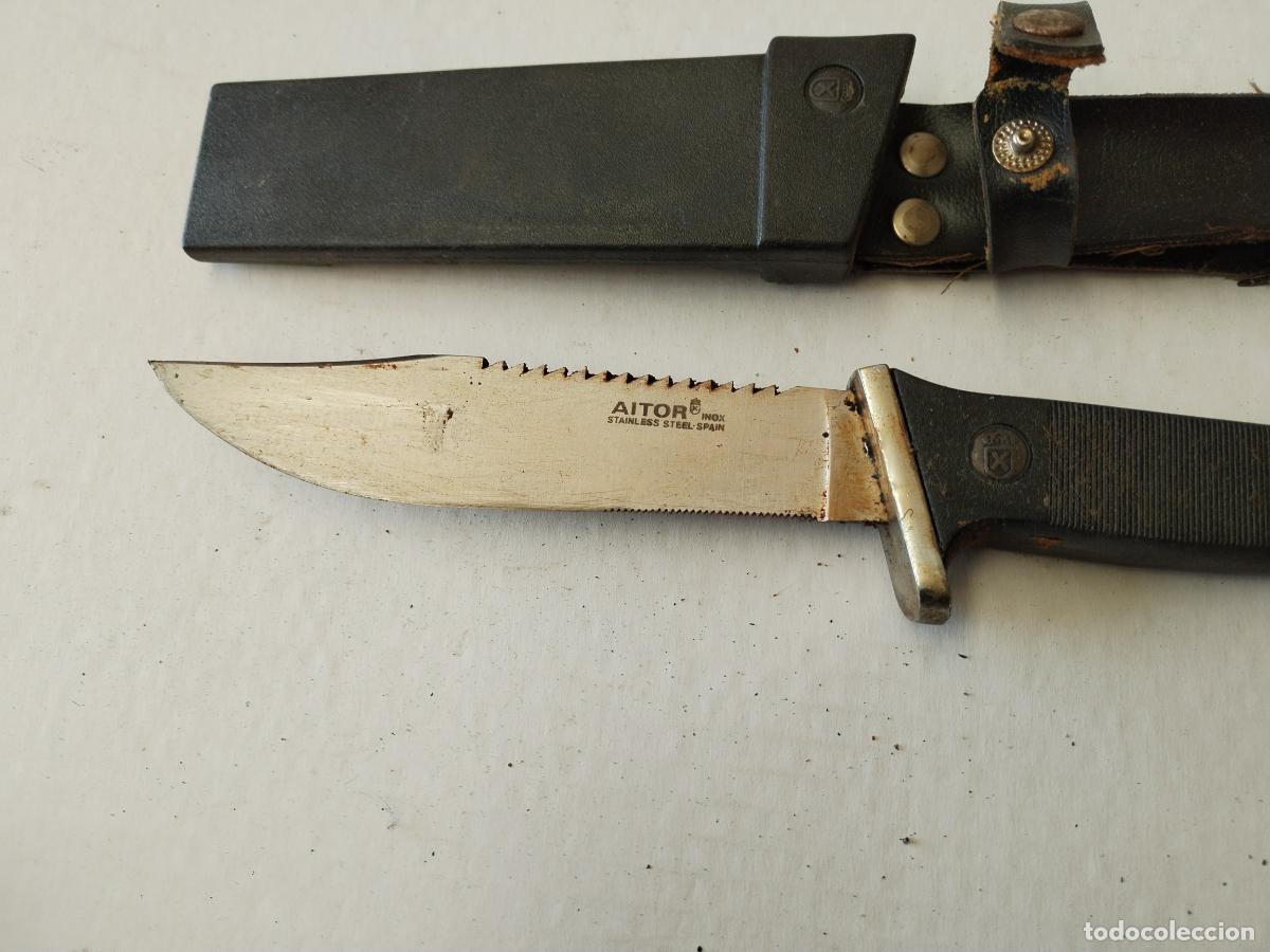 Militaria: Cuchillo Aitor Black Scout - Foto 6