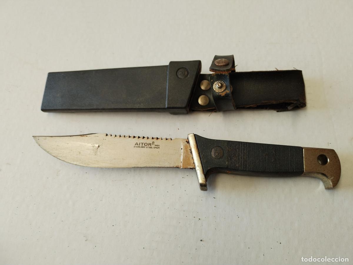 Militaria: Cuchillo Aitor Black Scout - Foto 8