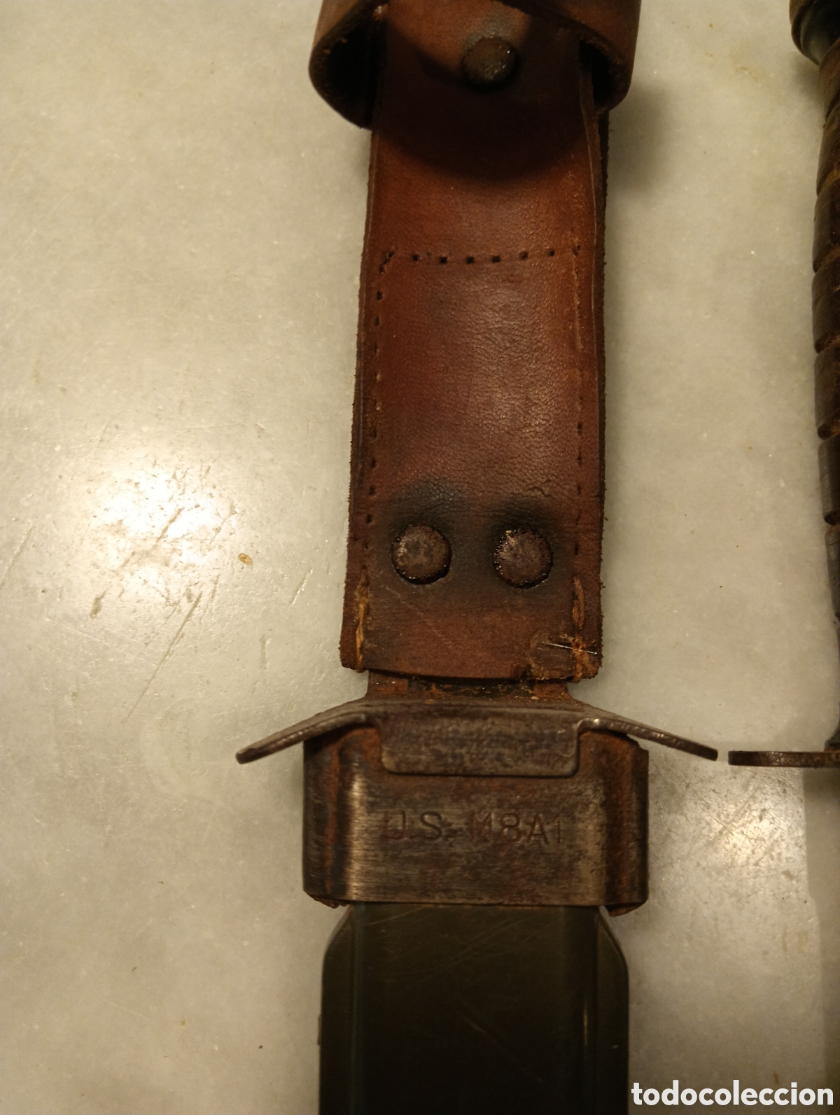Militaria: cuchillo de combate americano M8A1 - Foto 3